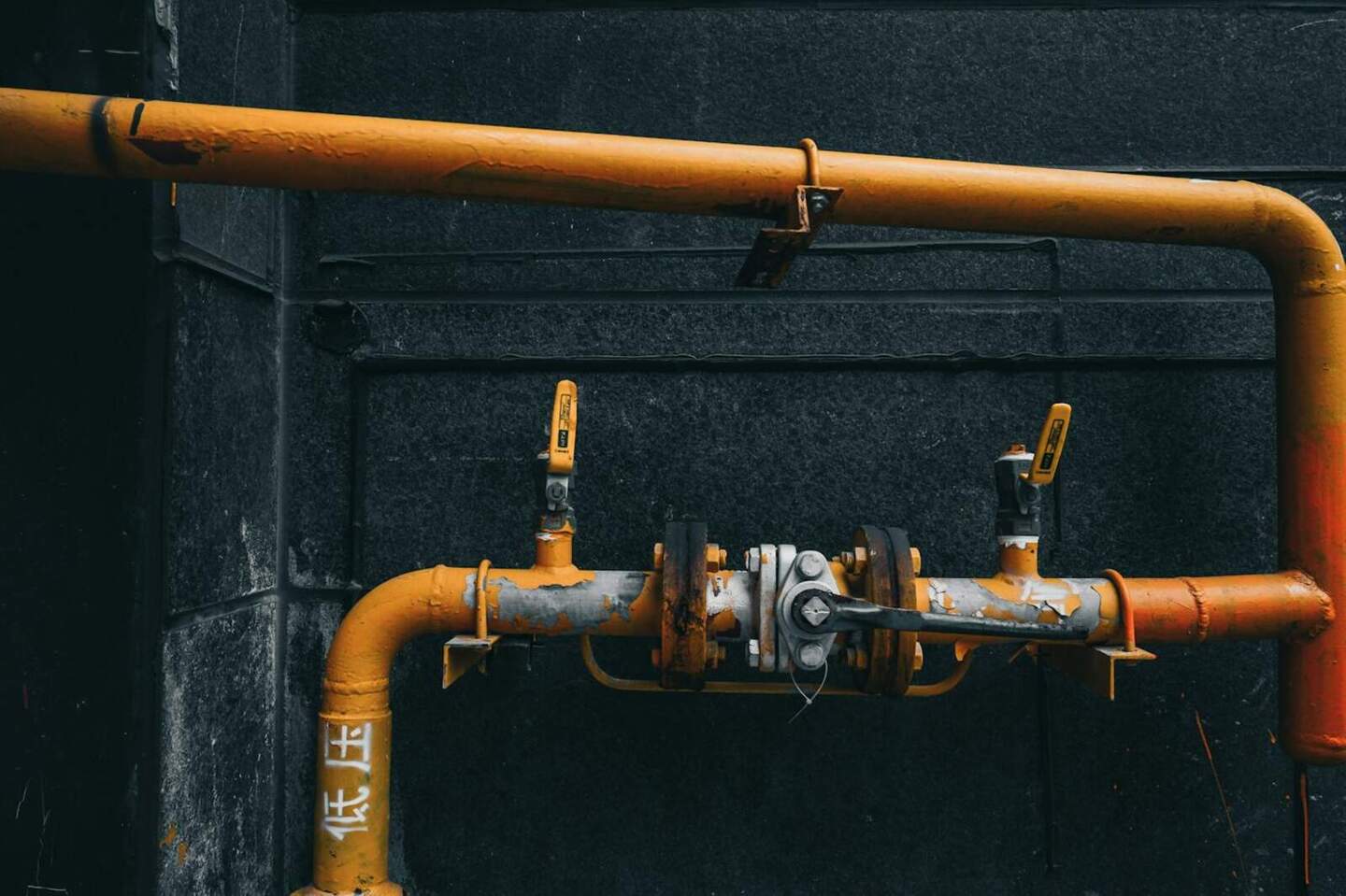 Gas and water line rework, Clintonville